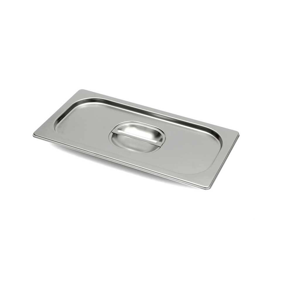 Stainless steel 1/3 gastro lid
