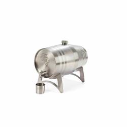 Stainless steel barrel wine liquor dispenser lt 5