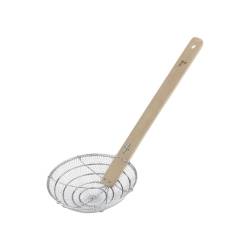 Fine net skimmer with bamboo handle 7.87 inch