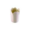 Contenitore monouso Wok Duni bianco chiudibile 29 pezzi