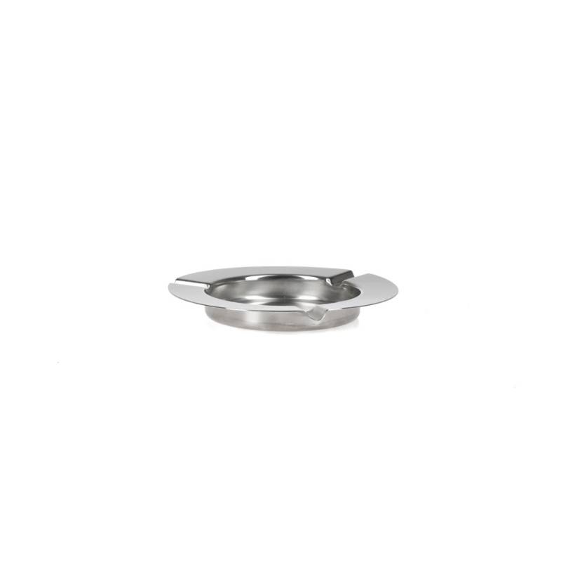 Stainless steel round ashtray 5.78 inch