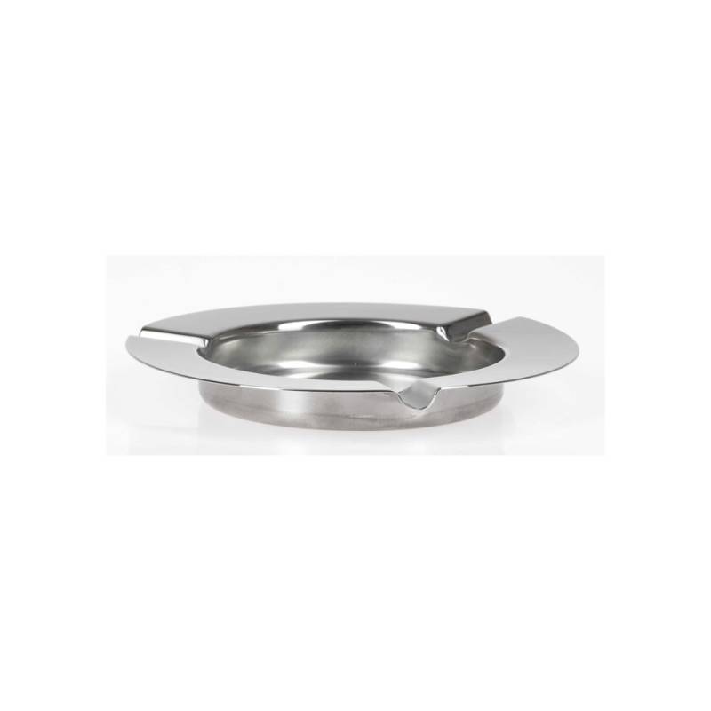 Stainless steel round ashtray 5.78 inch