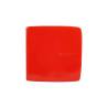 Portamenu' Pop quadrato Dag Style plastica 21x21cm rosso