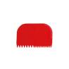 Red polypropylene scraper 6.10x3.39 inch