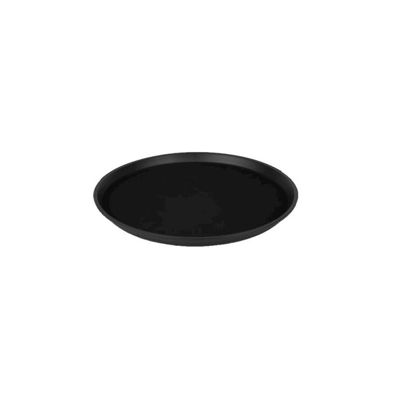 MC non-slip tray 40cm round black