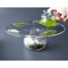 Ovni 100% Chef glass presentation tray 28 cm