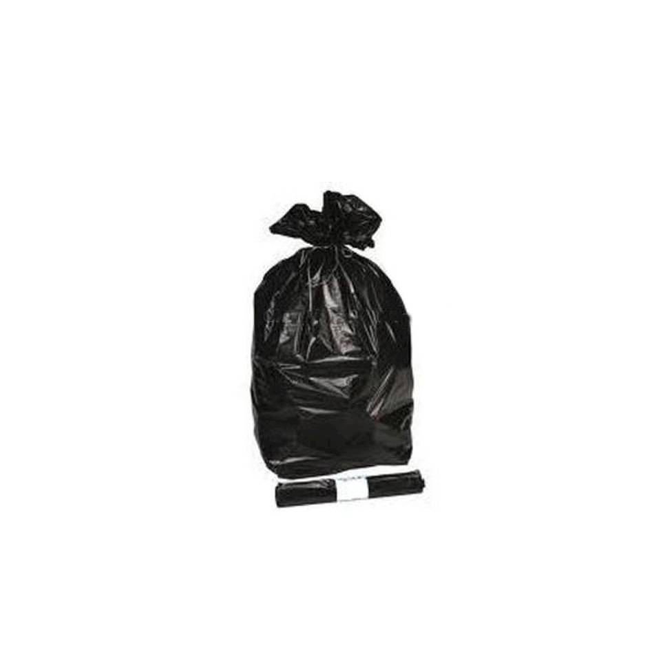 Black catering garbage bag cm 85x110