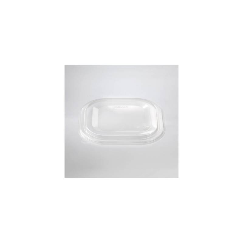 Disposable lid for polypropylene square salad bowl cm 18