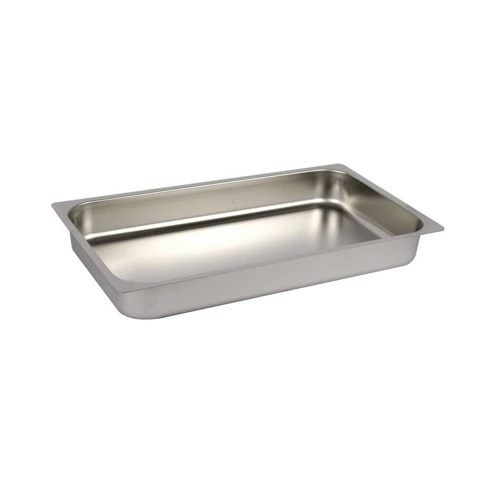 Gastronorm 1/1 stainless steel pan 2.56 inch