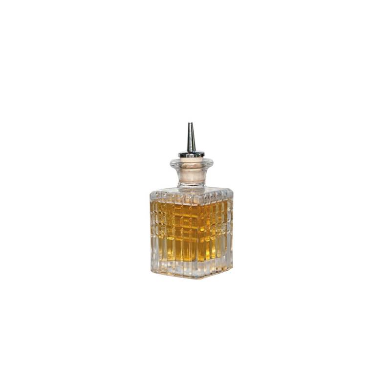 Angostura square glass bottle with stopper cl 10