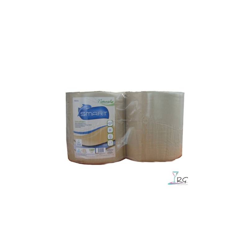 Hand towels roll 800 tears 2-ply Ecolabel paper 200mt