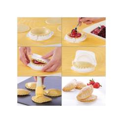 Forma per ravioli plastica set di 4 pezzi