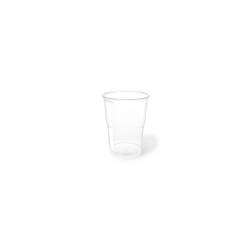 Flo PET 30 cl transparent disposable beverage cup