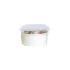 Envase desechable para comida caliente en cartón cl 75