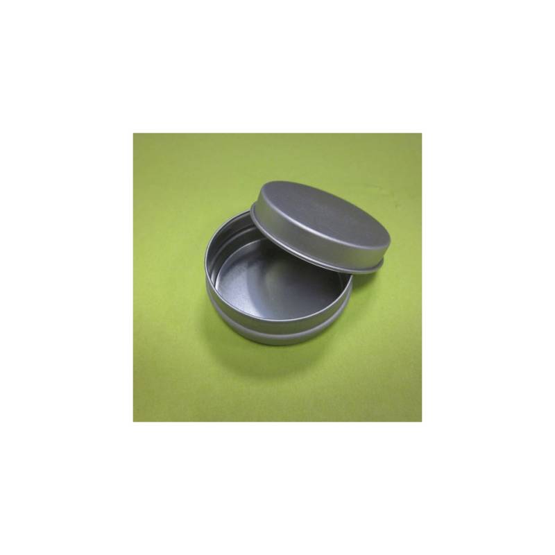 Versilberter Aluminium-Kaviardose 50gr