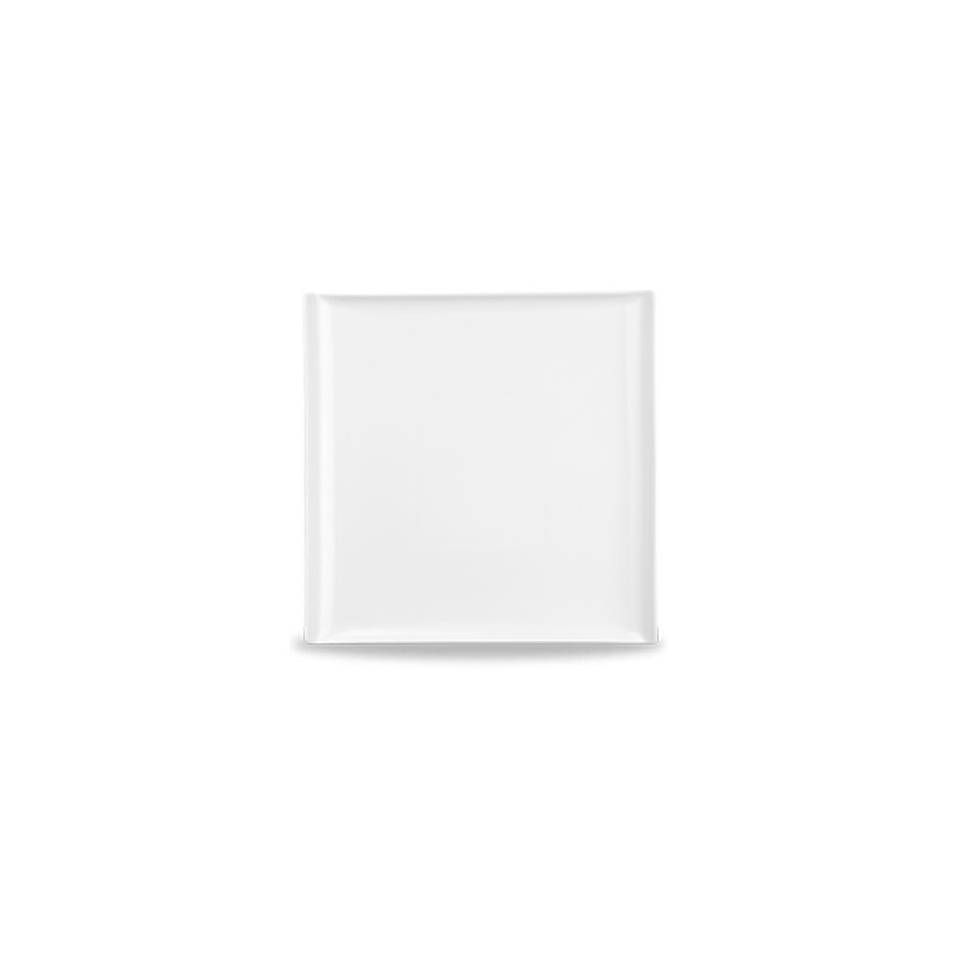 Churchill Buffet Line rectangular white melamine tray 30.3 x 30.3 cm