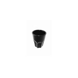 Black methacrylate shot glass cl 5