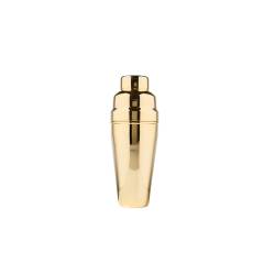 Cobbler shaker 3 piece stainless steel gold cl 90