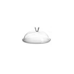 Pasabahce Patisserie glass cake plate with dome cm 32