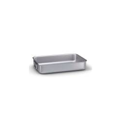 Ballarini roasting pan, rectangular aluminum with 2 handles, cm 50 x 38