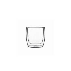 Bicchiere termico Michelangelo Bormioli Luigi in vetro cl 24