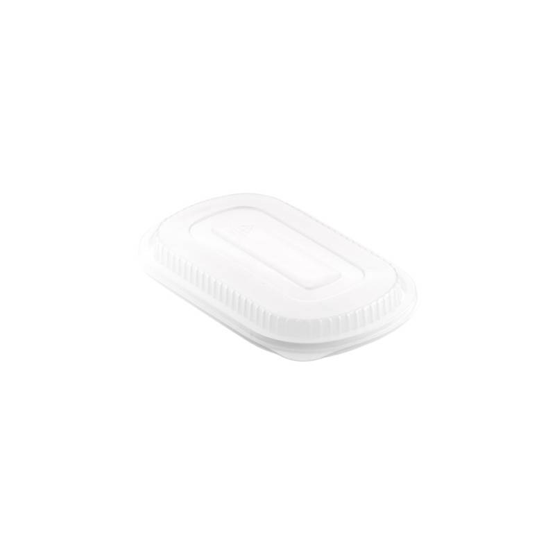 Transparent polypropylene disposable container lids Duni cm 24 x 15