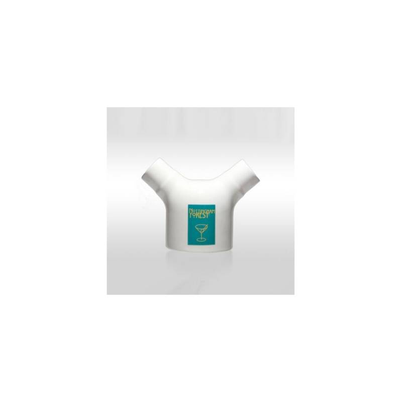 Il Coso di Dario Comini vaso de porcelana blanca con logotipo cl 35