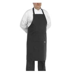 Big Apron polyester and black cotton with pocket 39.37x39.37 inch