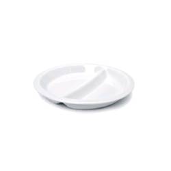 White porcelain bis plate 25.5 cm