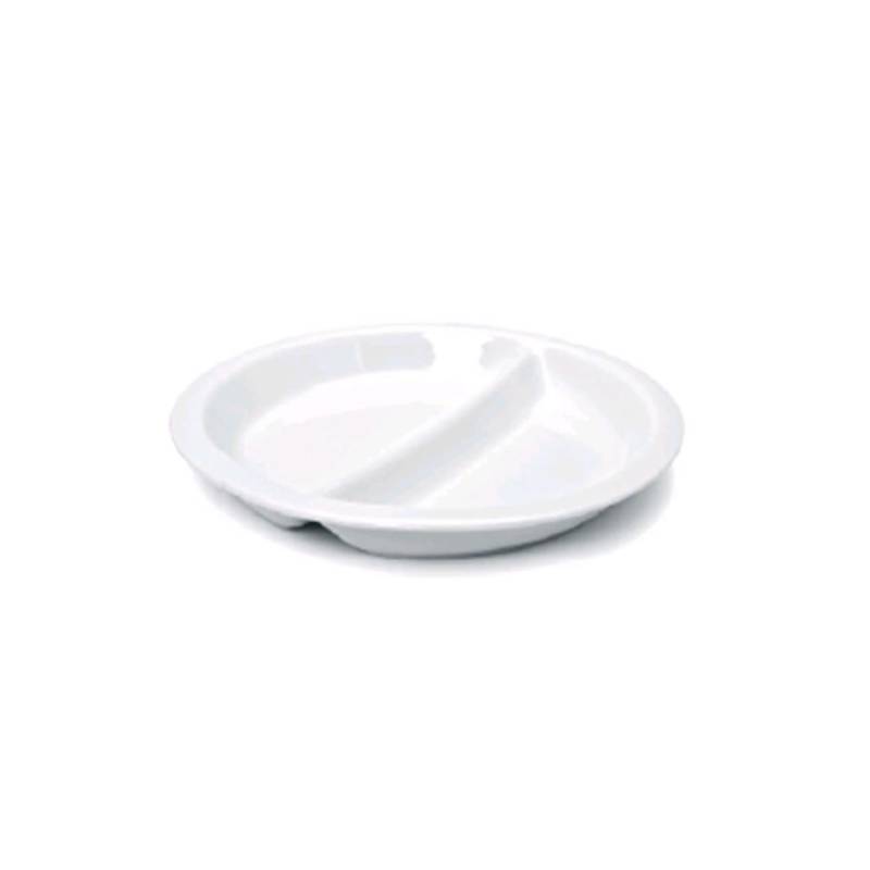 White porcelain bis plate 25.5 cm