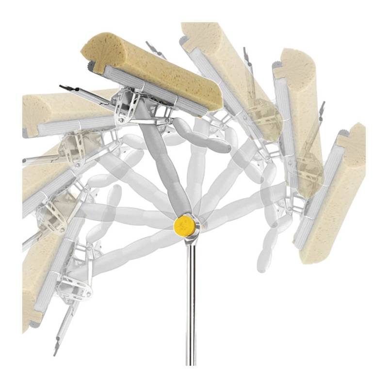 Squizzo automatic extendable glass cleaner