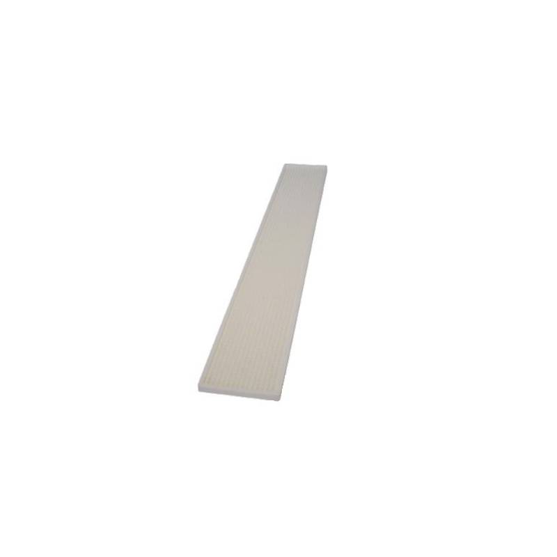 Mat,Bar mat rubber 70x11 cm white