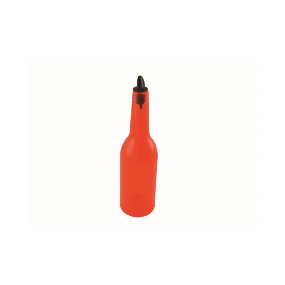 Flair bottle Fluo orange plastic cl 75