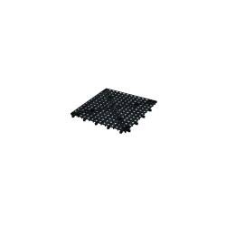 Versa mat plastica 33x33cm nero