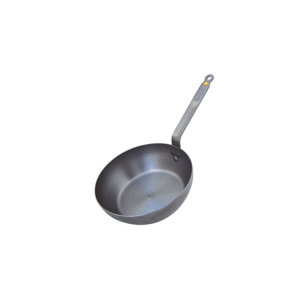 De Buyer Mineral poêle à frire en fonte haute 28 cm