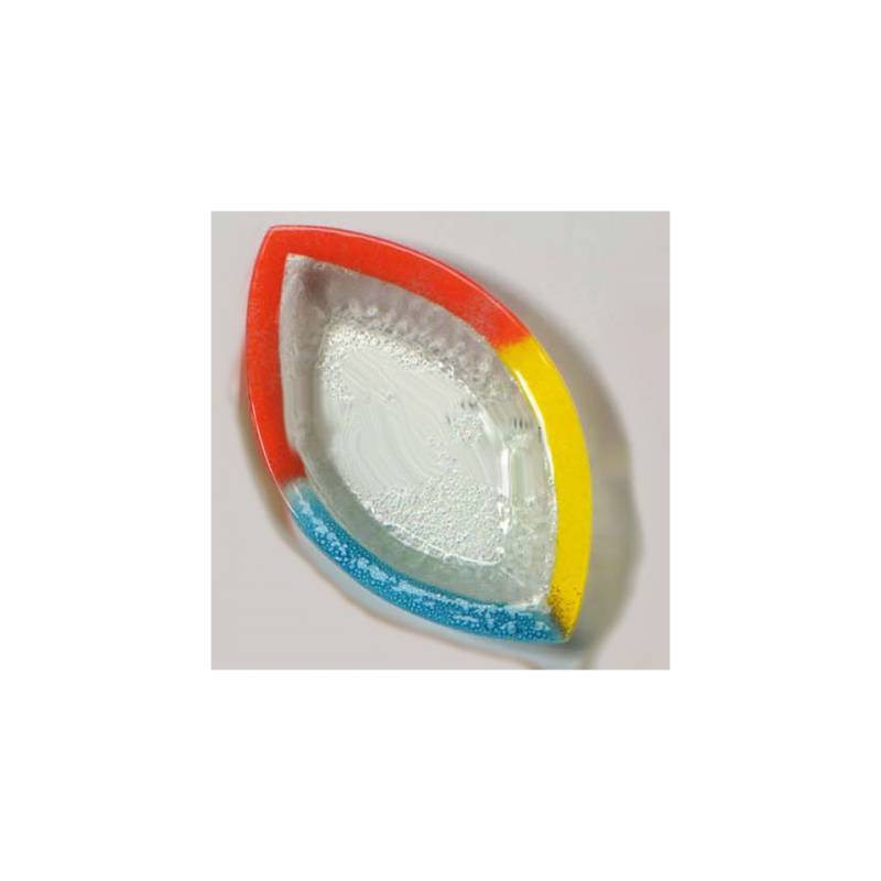 Dessertbecher Boot Glas 27x15,5cm