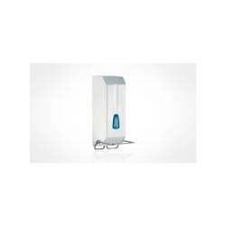 White plastic liquid soap dispenser lt 1.2