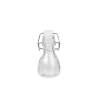 Mini-bouteille hermétique en verre avec bouchon blanc Cl 7