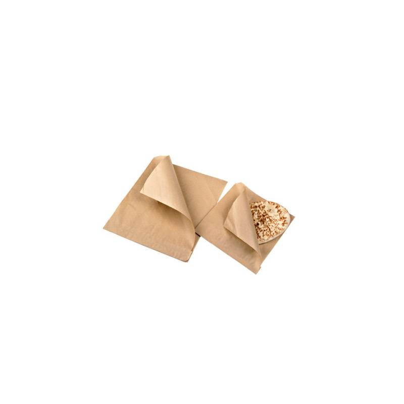 Sacchetti per panini in carta marroni cm 17x17