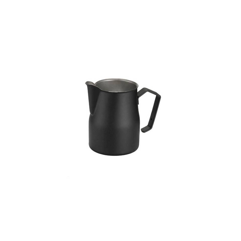 Motta black stainless steel milk jug 350 ml