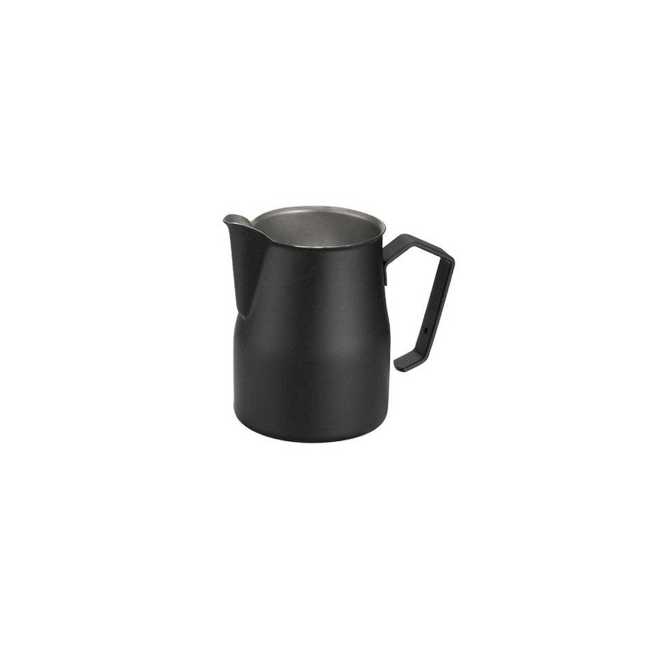 Motta black stainless steel milk jug 750 ml