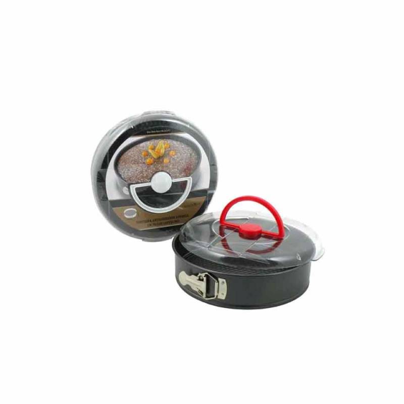 Non-stick 1-bottom openable cake pan with lid cm 26