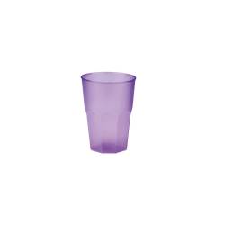 Lilac polypropylene cocktail glass cl 35