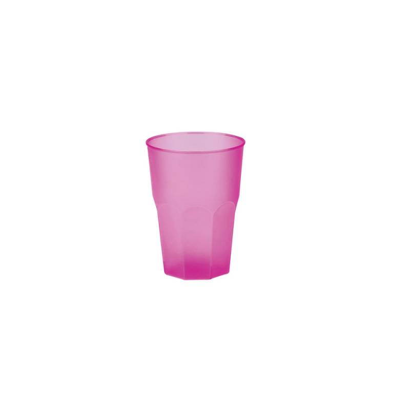Bicchiere cocktail in polipropilene fucsia cl 35