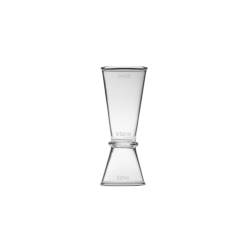 Jigger Urban Bar glass measuring cup cl 2.5 5