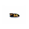 Sphera Assiettes ovales 100% Chef en plastique noir cm 10x8