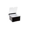 Aluminium et support pp 15x15x9 cm