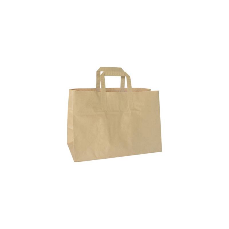 Borse Take-Away in carta marrone cm 35x17x24,5