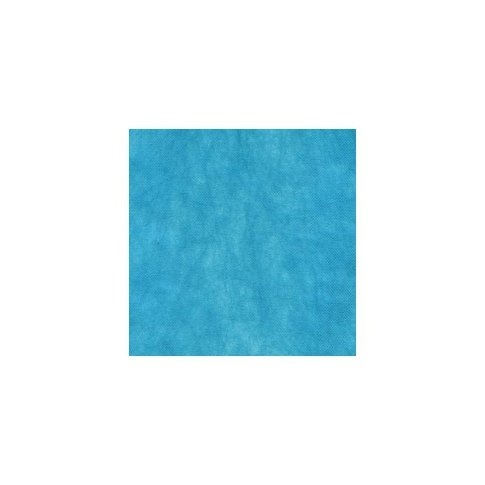 Coprimacchia Pack Service in Airspun cm 100 x 100 blu mare