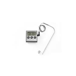 Hendi digital thermometer with timer and stainless steel probe -50° +250°